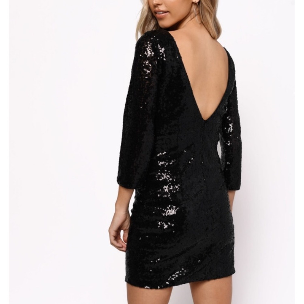 TOBI SEQUIN DRESS - Picture 3 of 3
